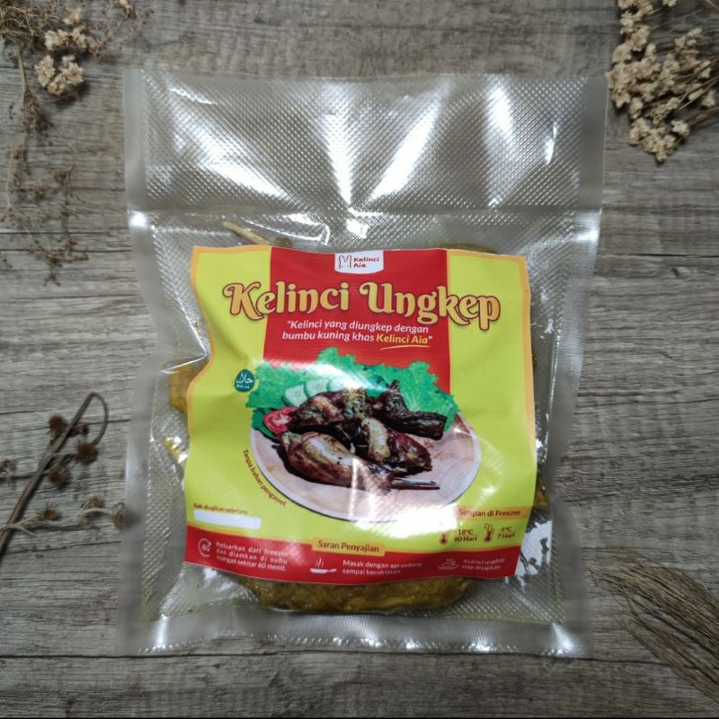 

Daging Kelinci Ungkep (Termasuk Sambal)
