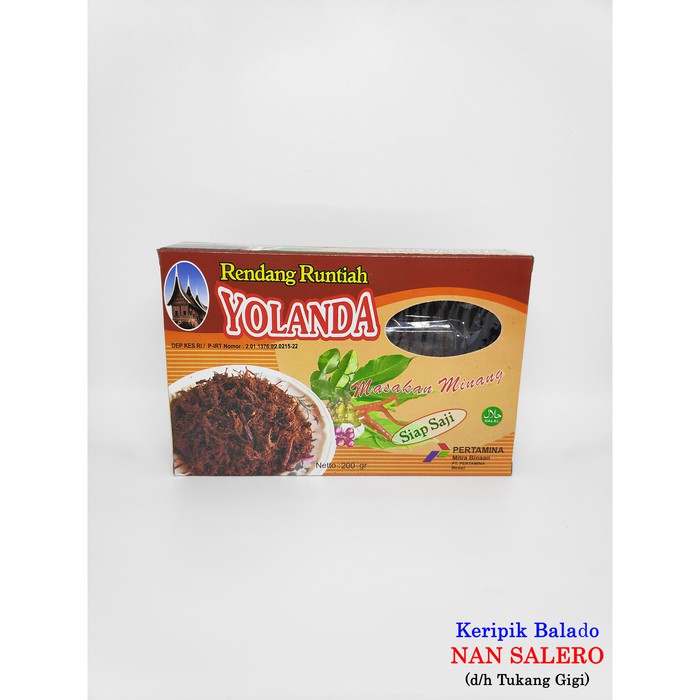 

Rendang Suir / Runtiah Yolanda