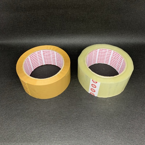Daimaru Lakban Bening / Coklat [90 Yard/ 2 Inch/ 1 Dus @72 Roll]