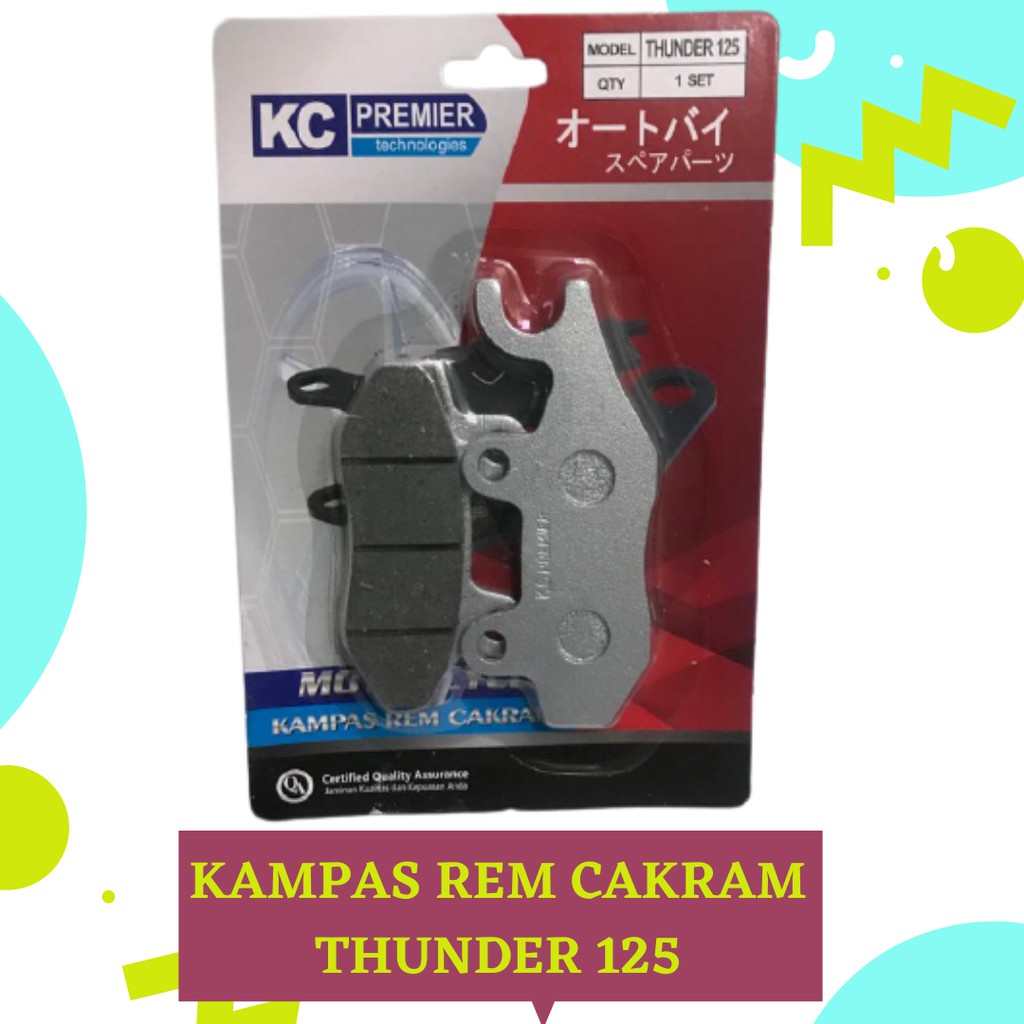 KAMPAS REM CAKRAM THUNDER 125 / DISPAD THUNDER 125 KC