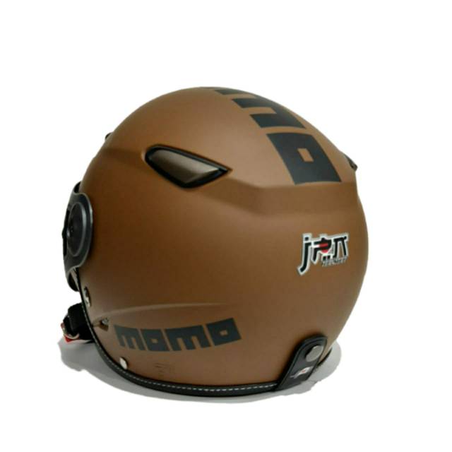 Helm Jpn Momo Pilot Coklat Dof