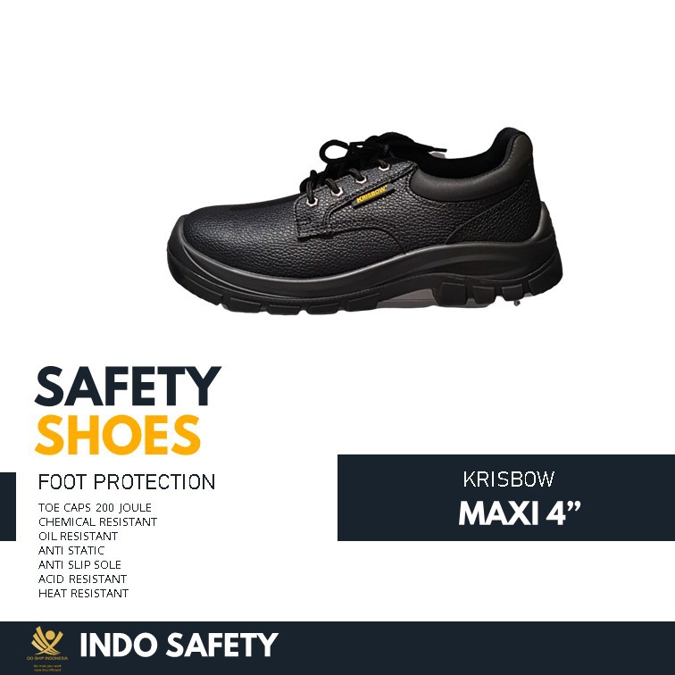 SEPATU SAFETY KRISBOW MAXI 4 INCH
