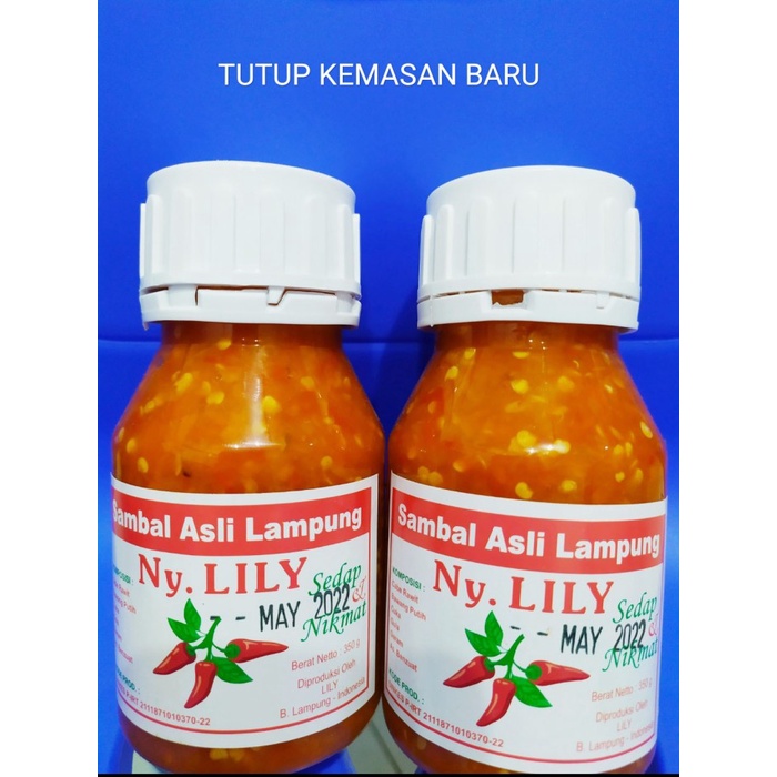 

Fe01Gg Sambal Lampung Asli Ny. Lily 350Gram F30E1F111