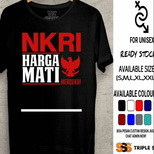 Desain Kaos Hut Ri 74 Nusagates