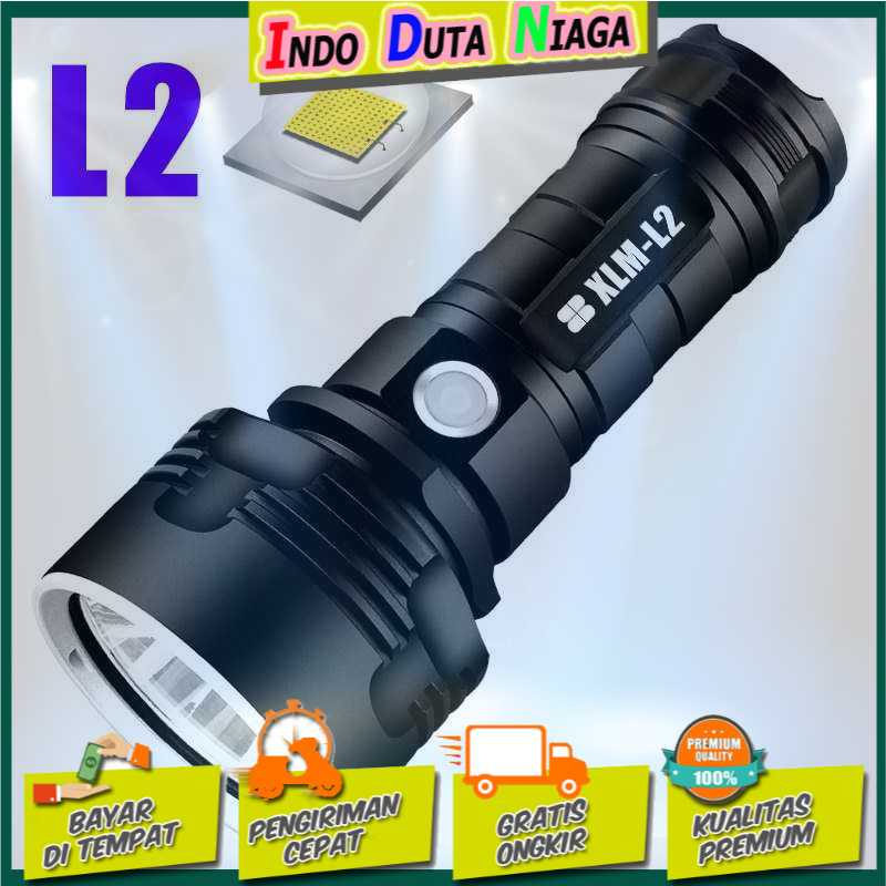 IDN TOOLS - TaffLED Senter LED USB Rechargeable XLM-L2 25W 1000 Lumens - XLML2