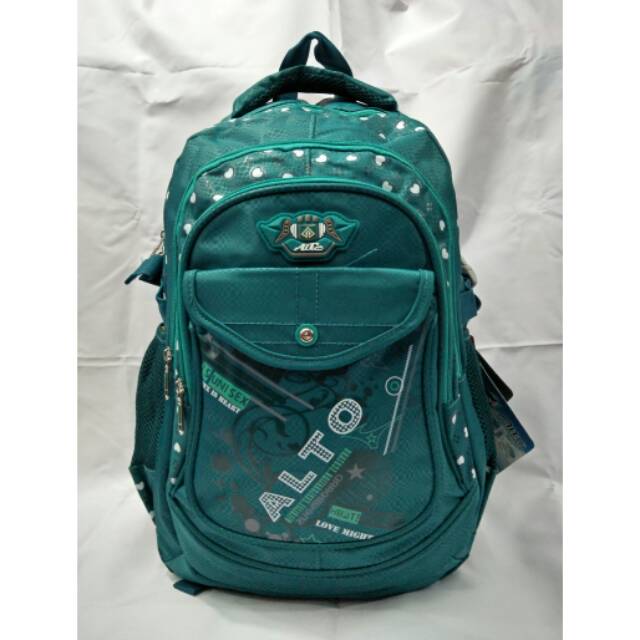 tas ransel alto original green