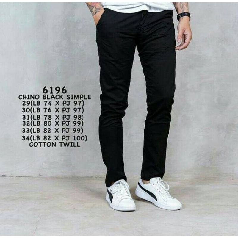 celana panjang chinos pria/celana formal terbaru/full acc full warna