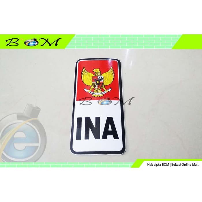 

Stiker Sticker Tulisan Ina Indonesia Merah Putih Burung Garuda