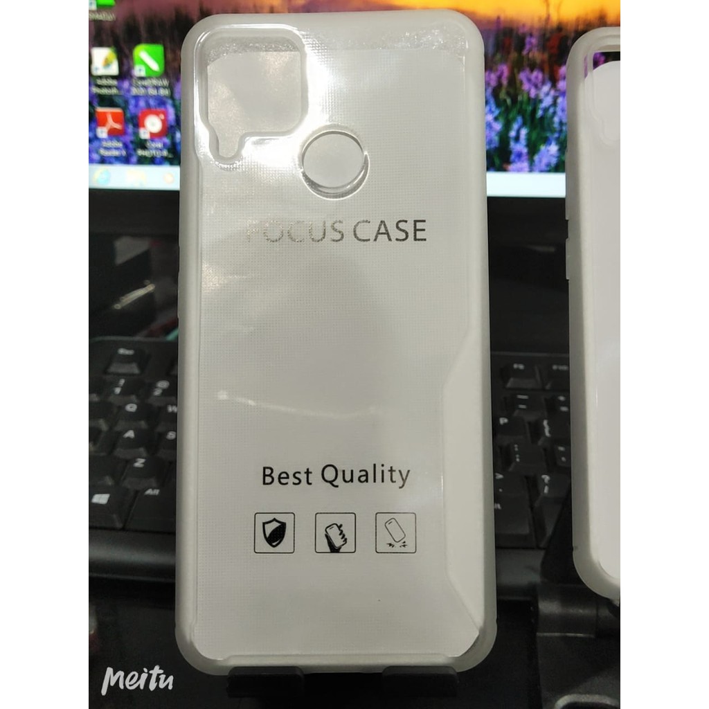 Soft Crystal Case Realme C15 6.5 inchi Softshell Focus REALME C15 Focus Clear Case