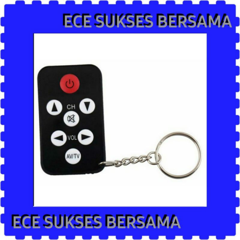 BEST QUALITY Remot TV Universal Control Mini With Keychain