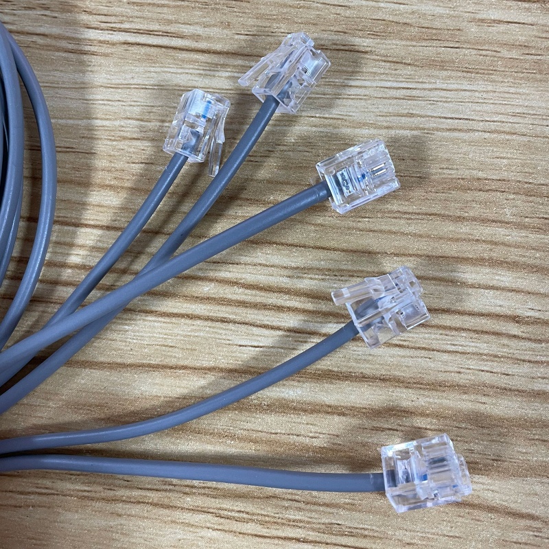 Vivi Hot 1meter 110tes Untuk Head Alligator Clip RJ11 RJ45 Kabel Tes Modul Suara Le