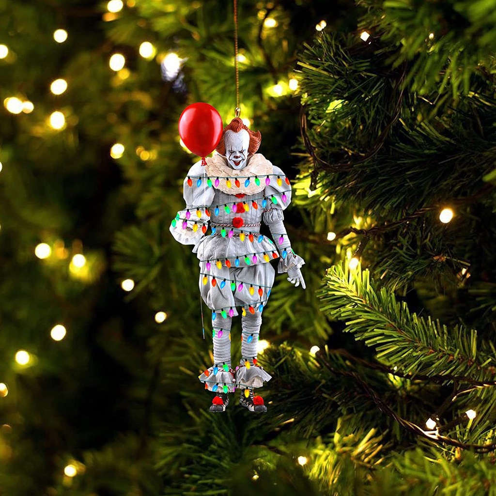 Halloween Christmas Horror Pendant MichaelMyers Jason Doll Xmas Tree Party Hanging Decoration