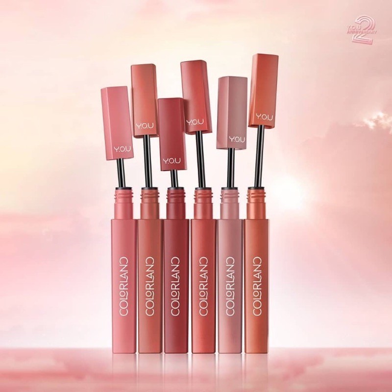 YOU MAKEUPS COLORLAND POWDER MOUSSE LIP STAIN