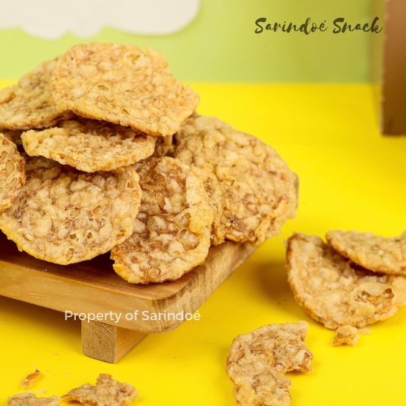 

Sarindoé Snack - KRP TEMPE BULAT ASIN (100 gram)