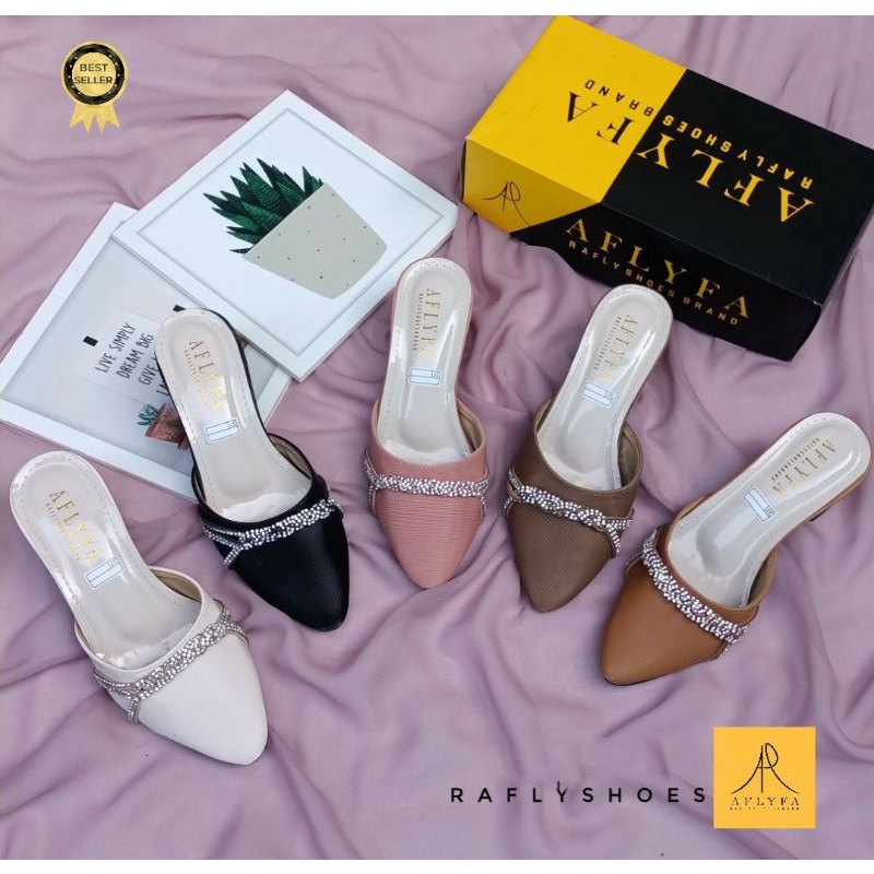 Sandal Heels mutiara Aflyfa by Rafflyshoes