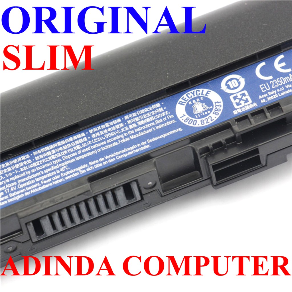 Baterai Acer Aspire One AO725 725 AO756 756 V5-121 V5-122 SLIM ORI