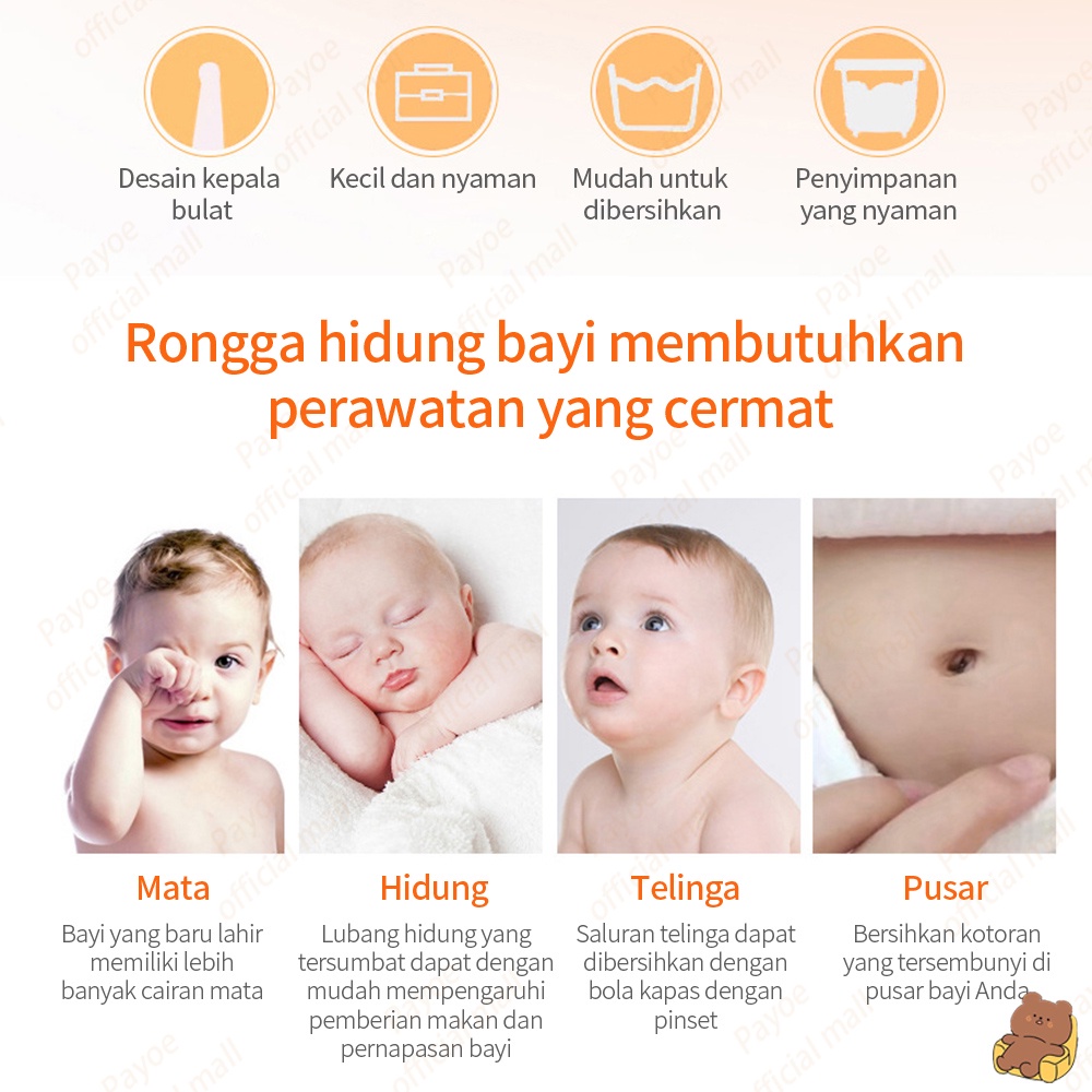 PAYOE Bayi nose picker/pembersih upil bayi Jepitan pembersih hidung bayi