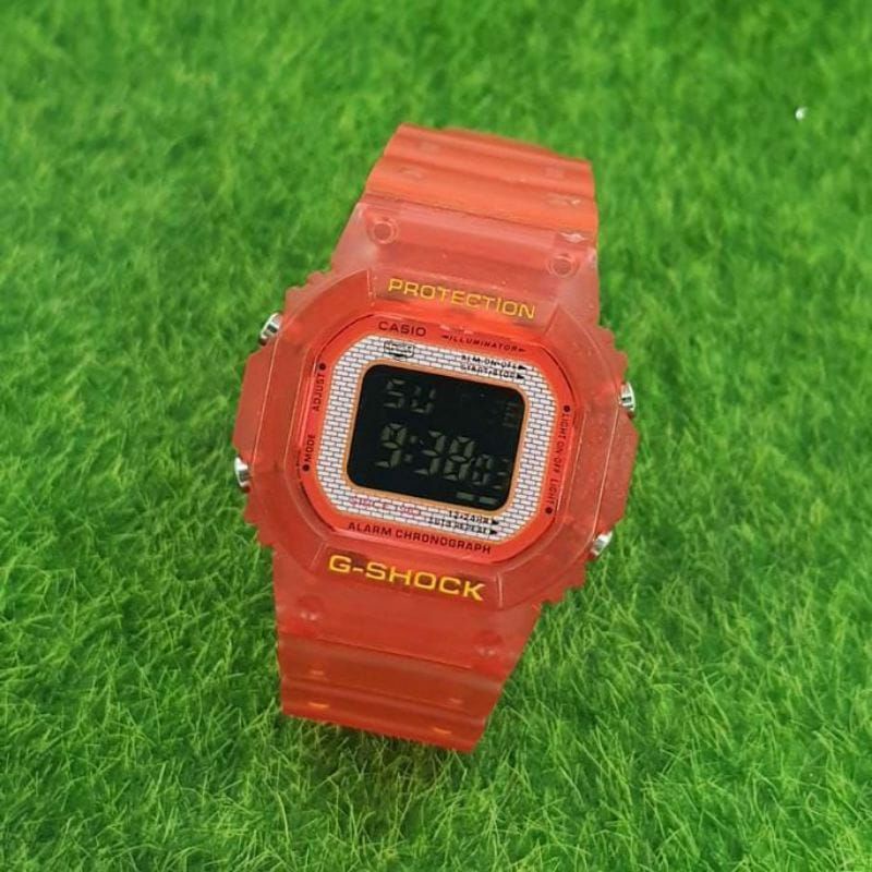 Jam Tangan DW 5600 Gshock Led Rubber Warna Favorit Kesukaan Pria Wanita