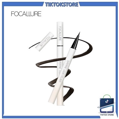 TIKTOK - FOCALLURE Superfine Liquid eyeliner Tahan Hingga 12 Jam