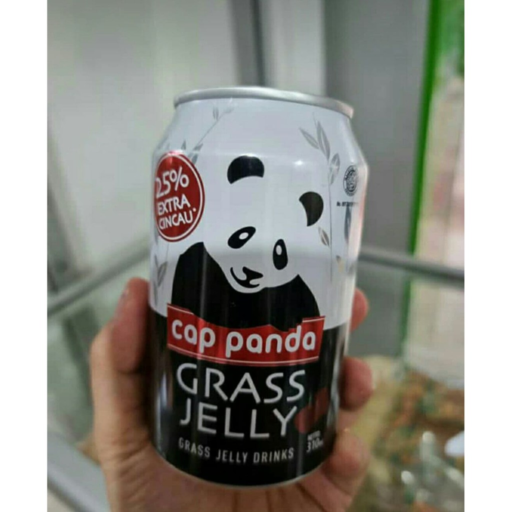 

Cincau Cap Panda Minuman - Grass Jelly Drinks 310mL