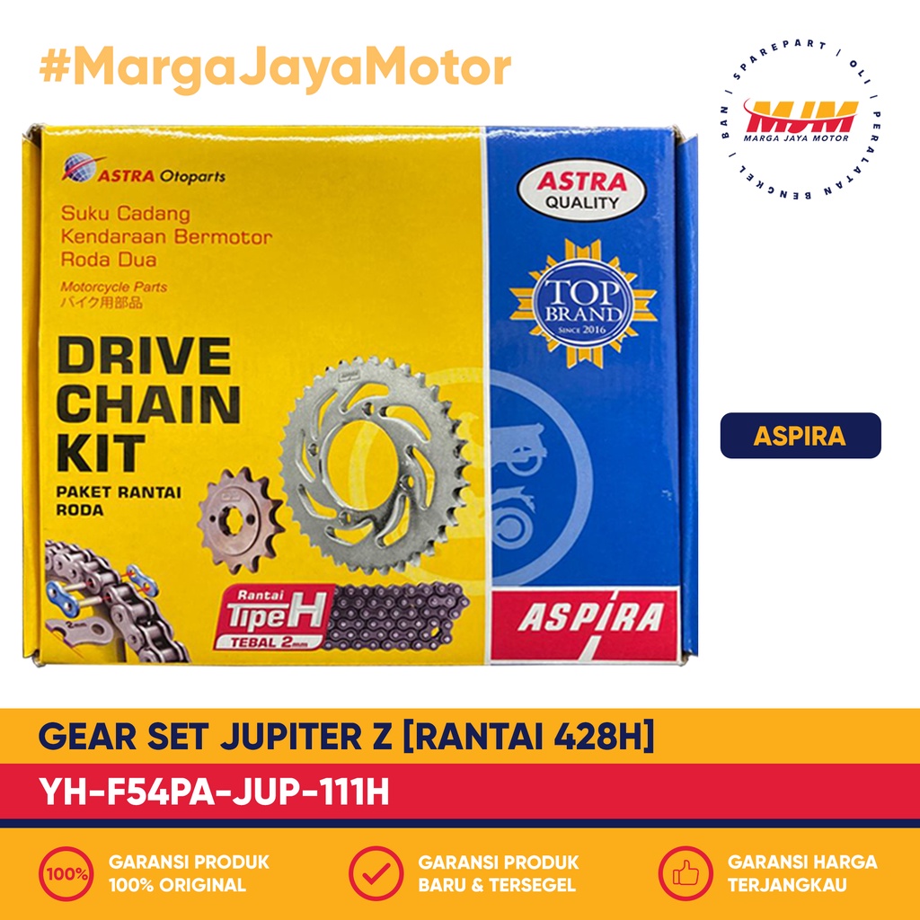 Gir Set / Gear Set Jupiter Z F1ZR Vega R Aspira