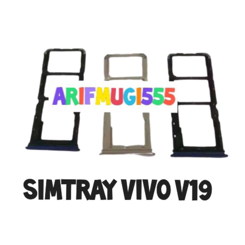 simtray Simlock Tempat Kartu Vivo V19 Simcard Original