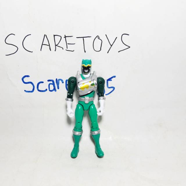 Power Rangers Dino Charge Dino Drive Green Ranger - Sentai Kyoryuger