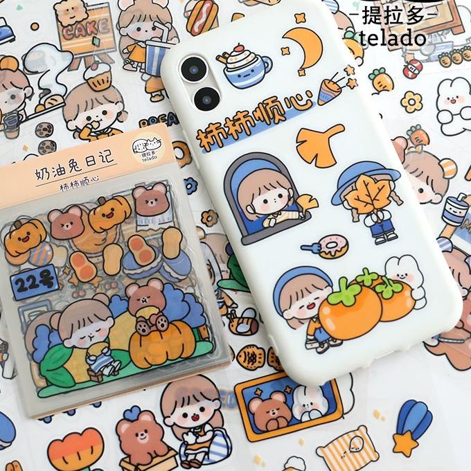 

5.5 Promo >> MURMURE.ID | 20 LEMBAR STICKER PET TELADO 2D CUTE STIKER LUCU UNTUK DECO DIARY BOTOL MOTIVASI JURNAL