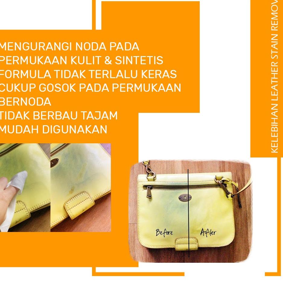 

WOW BANGET Leather Stain REMOVER (penghapus noda kulit) Untuk Perawatan Sepatu dan Tas ☆ 849
