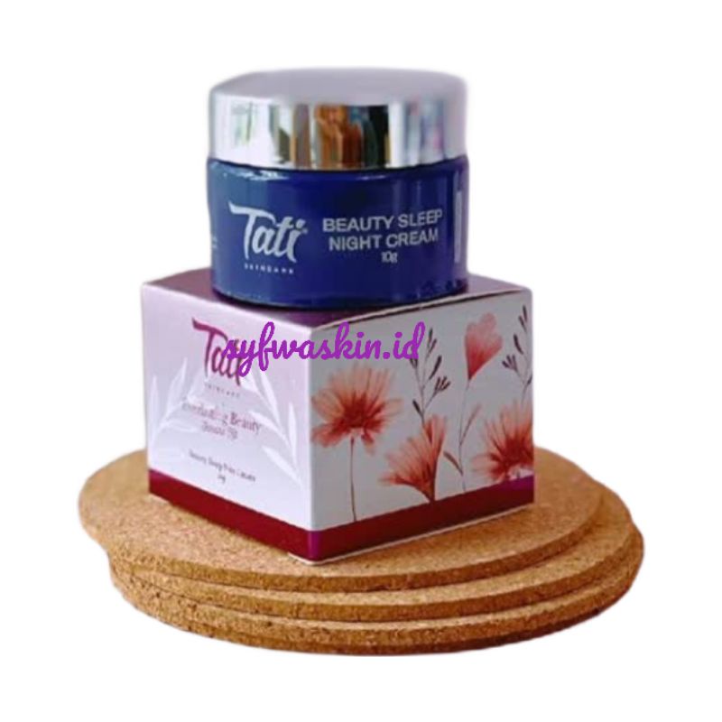 Cream TATI beaute night cream ecer 10 gr original malaysia murah