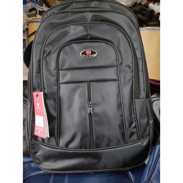 TAS RANSEL POLO PARIS PREMIUM HITAM