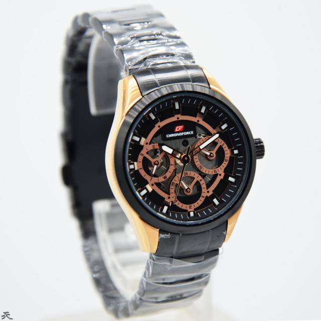 Jam Tangan Wanita Chronoforce 5295L Rantai Original Murah