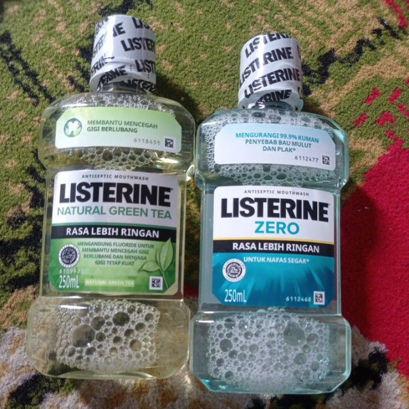 LISTERINE MOUTHWASH 250 mL Expired 2024