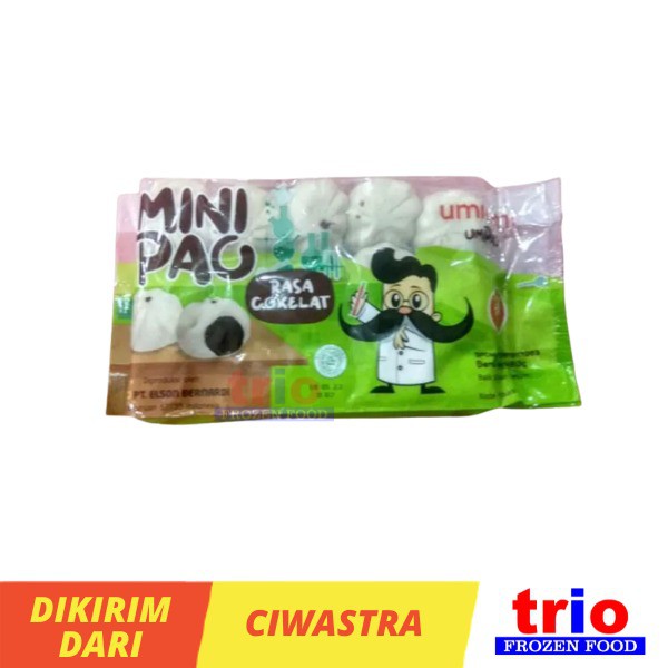 UmiaMi Minipao Rasa Coklat Isi 30pcs 480gram