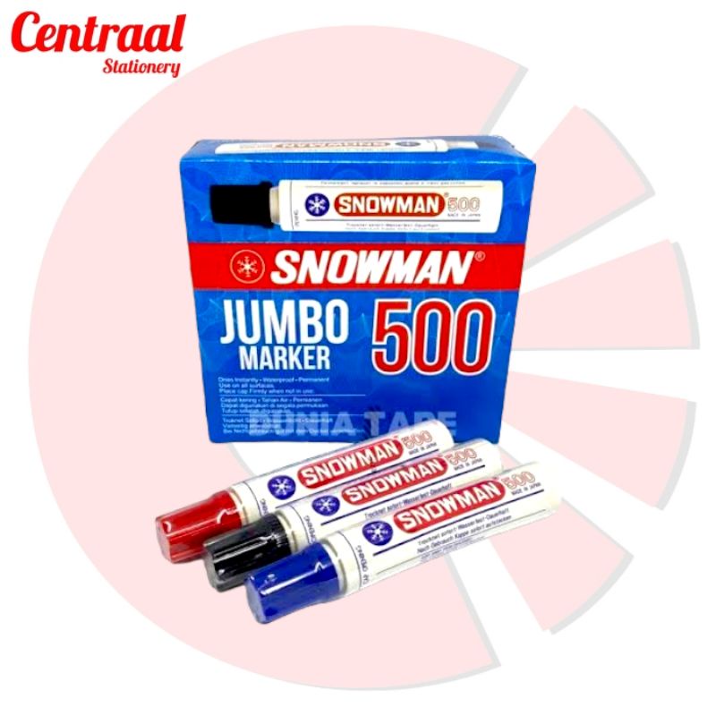 

Spidol Snowman B Permanent Jumbo 500