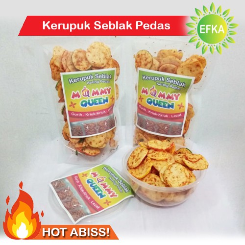 

Kerupuk Seblak Pedas Hot Jeletot Original Mommy Queen/Snack Ringan/Cemilan Emak-Emak/Seblak Kering