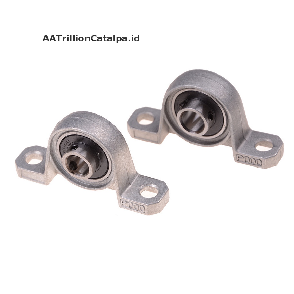 (AATrillionCatalpa) 2pcs Bantalan Penyangga Bola Bearing Diameter 10mm KP000