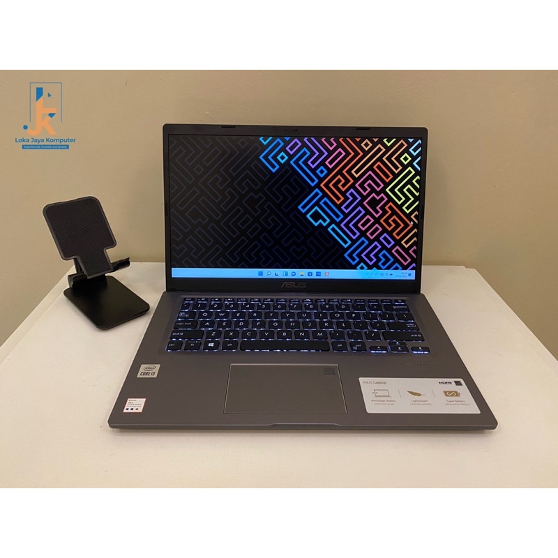 Laptop Asus vivobook A416Ja Intel core i3-1005G Ssd nvme intel opnate 512gb FHD 1080p Fingerprint