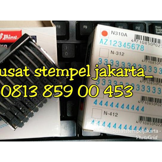 

➳ Stempel Shiny N310A (Number/Nomorator) ◄