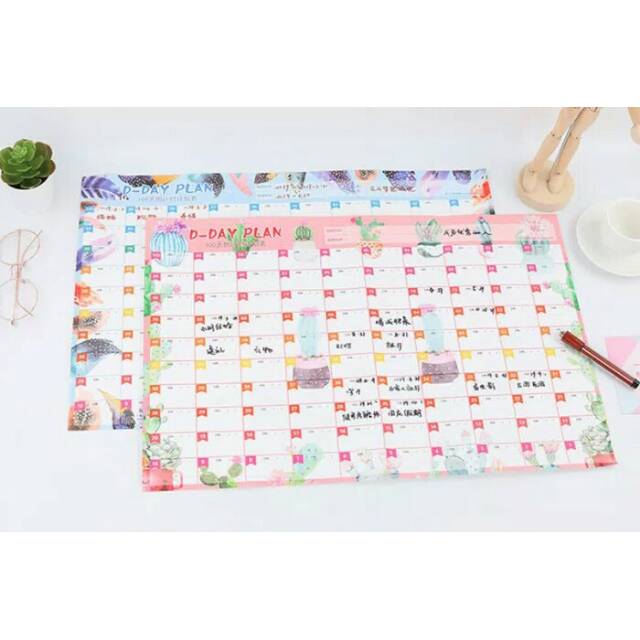

D Day Planner 100 Hari Tumbuhan