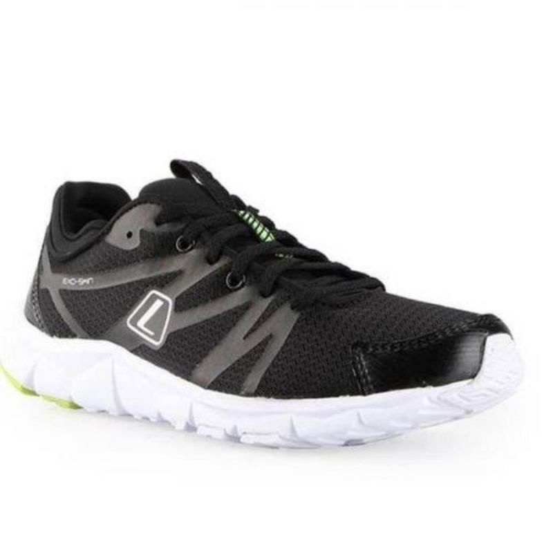 Sepatu League Lari Pria Wanita Hitam Volkov Shades Unisex Running Shoes Cowo Cewe Original