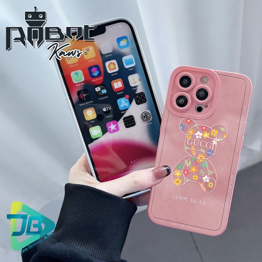 SOFTCASE CASE SILIKON PROCAMERA ROBOT KAWS OPPO VIVO SAMSUNG REALME XIAOMI IPHONE INFINIX ALL TYPE JB5651