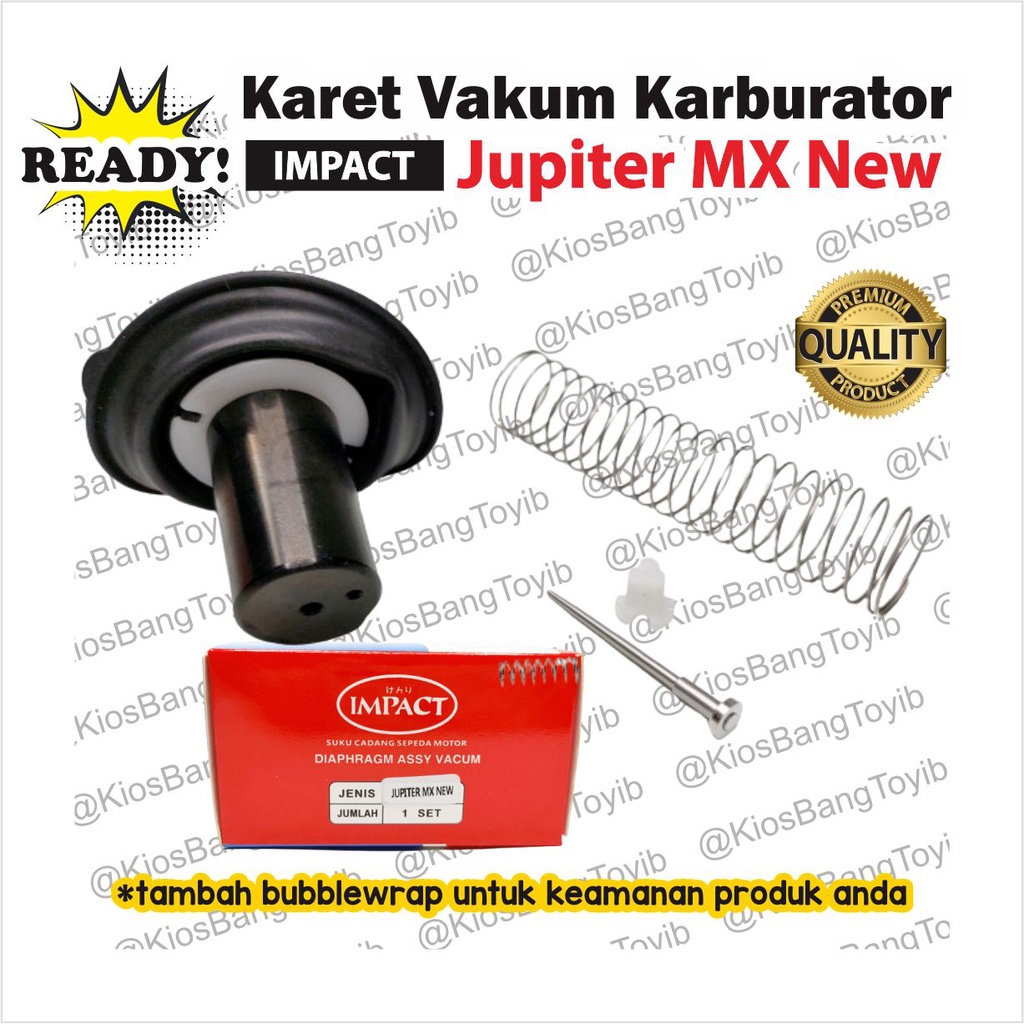 Diaphragm Assy Vacum (Karet Vakum Karburator) Jupiter MX New -IMPACT-