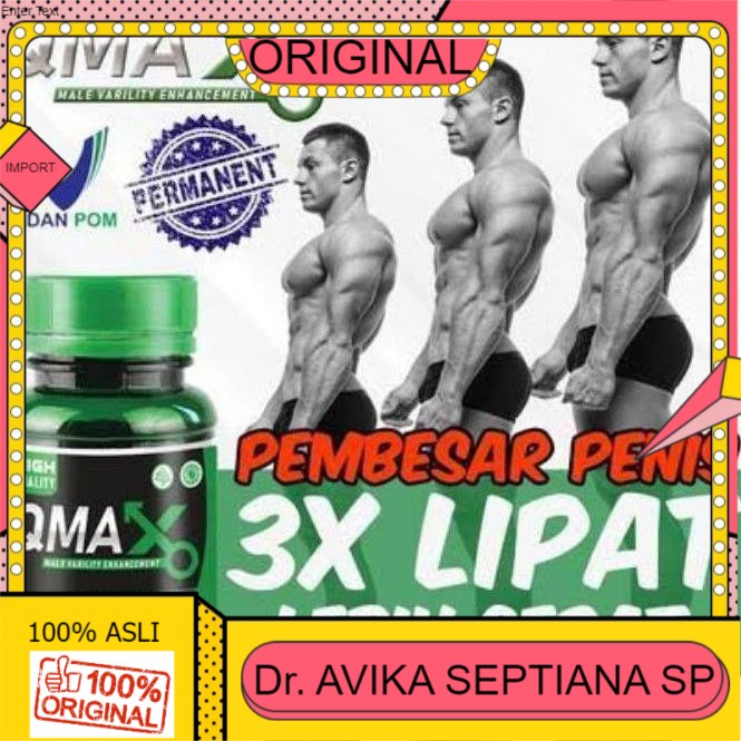100% ASLI SALE TERBARU ! Q-MAX HERBAL DIJAMIN 100% AMPUH - OBAT QMAX UNTUK PRIA DEWASA PEMBESAR ori1