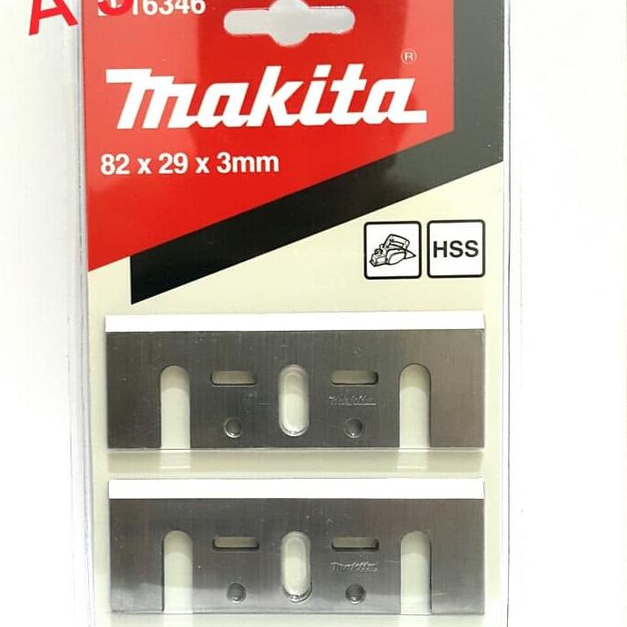Original Mata Pisau Ketam Serut Makita Hss Planer Asah 82Mm Termurah