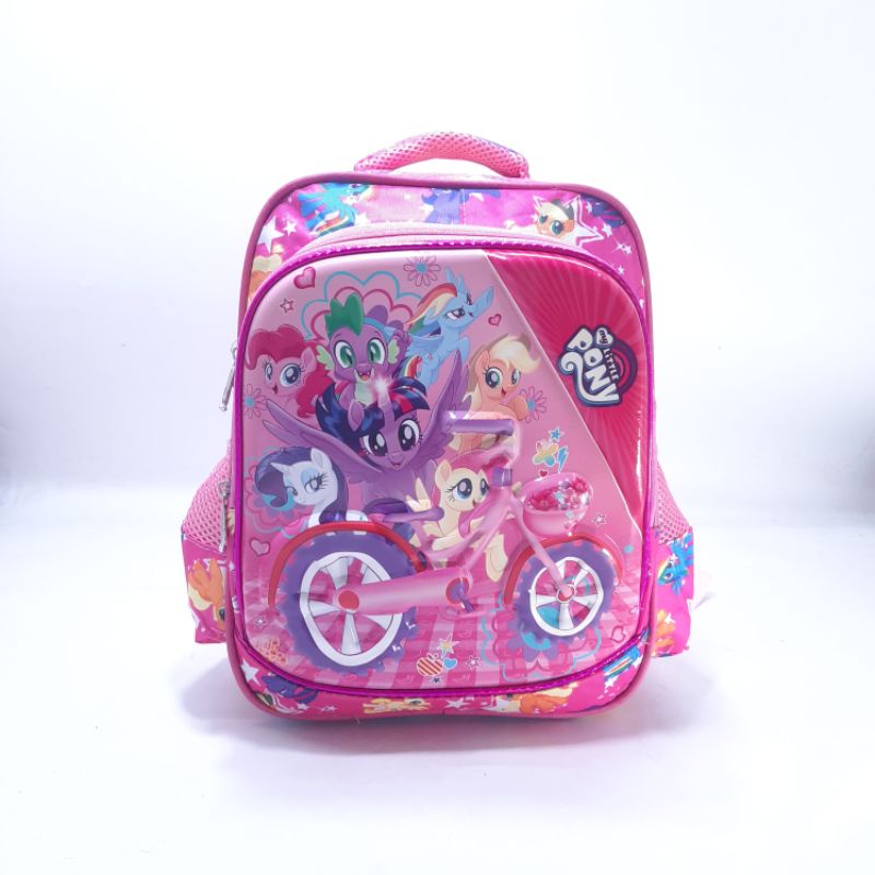 Tas Ransel Tk SD Anak Perempuan Timbul Splash