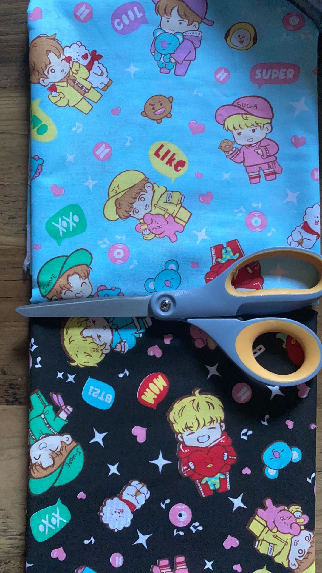 Bts Pesona - Kain Sprei Katun Lokal Meteran Star Bintang Kecil