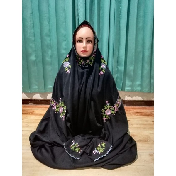 Mukena Lajuran Mukena Terusan Mukena Bordir Mukena Hitam