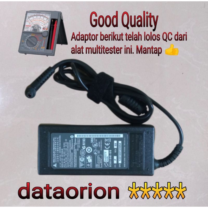 Adaptor Charger Axioo 19V 3.42A DC 5.5*2.5 mm for axioo neon hnm mnc m45 m540 m550n mna mnv mng