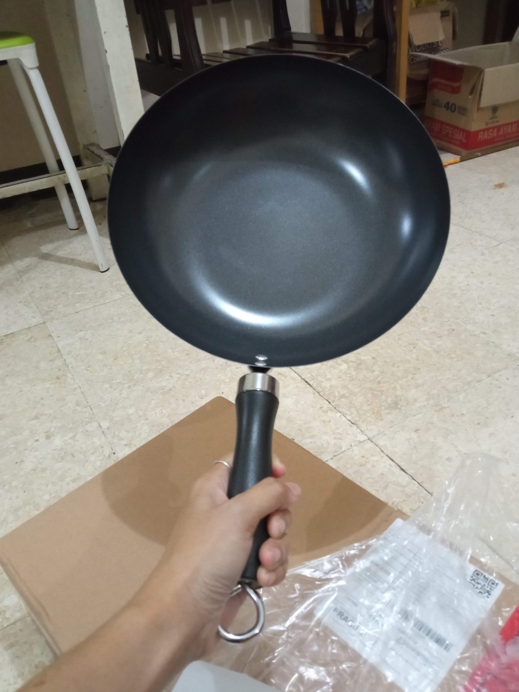 Maspion Wajan Basic Classic Wok 26 Cm - Wajan Antilengket